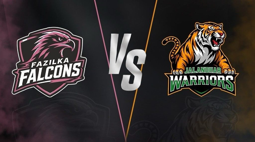 Jalandhar Warriors vs Fazilka Falcons