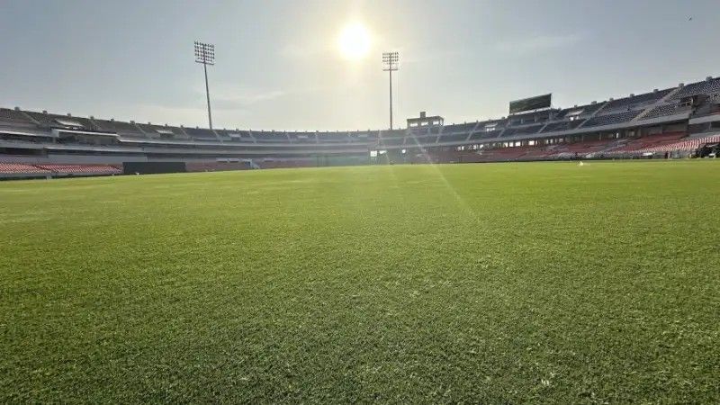 Maharaja Yadavindra Singh Stadium Pitch