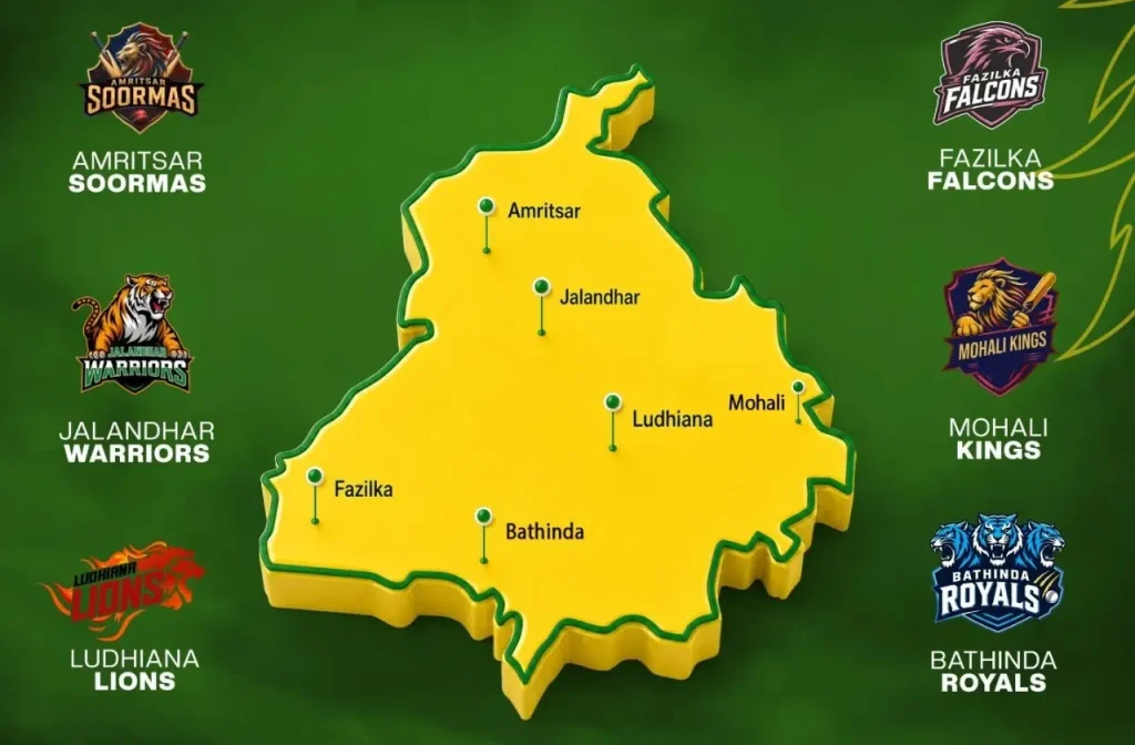 Sher-e-Punjab T20 League 2026 Teams
